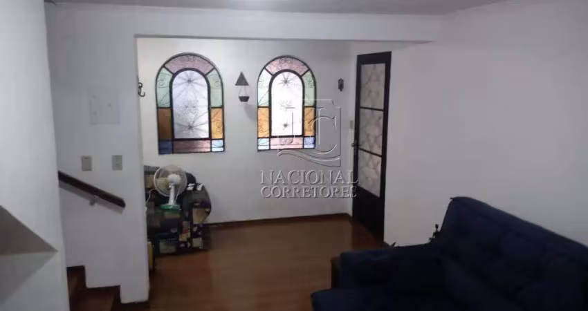 Sobrado à venda, 189 m² por r$ 580.000,00 - vila camilópolis - santo andré/sp