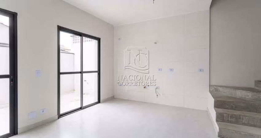 Sobrado à venda, 100 m² por r$ 535.000,00 - vila homero thon - santo andré/sp