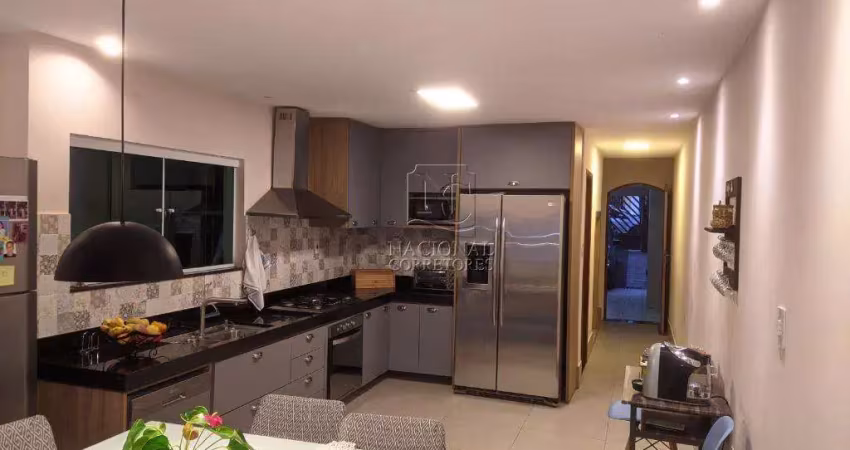 Sobrado com 3 dormitórios à venda, 170 m² por r$ 750.000,00 - jardim ana maria - santo andré/sp
