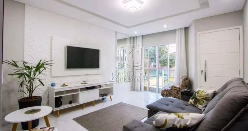 Sobrado com 3 dormitórios à venda, 174 m² por r$ 920.000,00 - vila pires - santo andré/sp