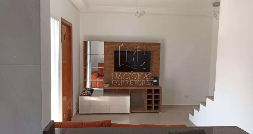 Sobrado à venda, 107 m² por R$ 564.000,00 - Vila Cecília Maria - Santo André/SP