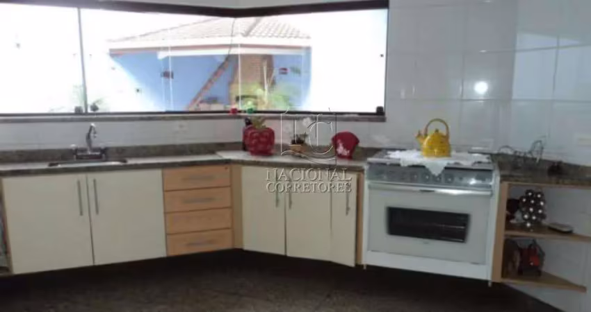 Sobrado com 4 dormitórios à venda, 311 m² - vila valparaíso - santo andré/sp