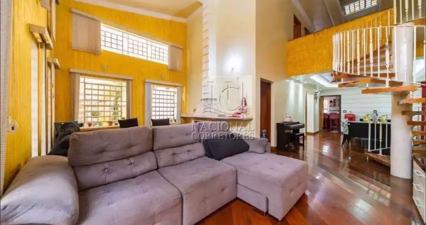 Sobrado com 4 dormitórios à venda, 300 m²- jardim bela vista - santo andré/sp