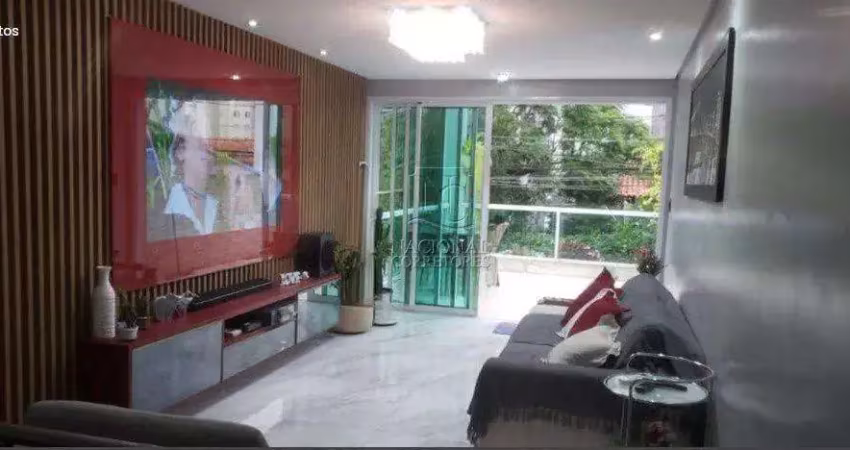 Sobrado com 3 dormitórios à venda, 161 m² por r$ 900.000,00 - vila valparaíso - santo andré/sp