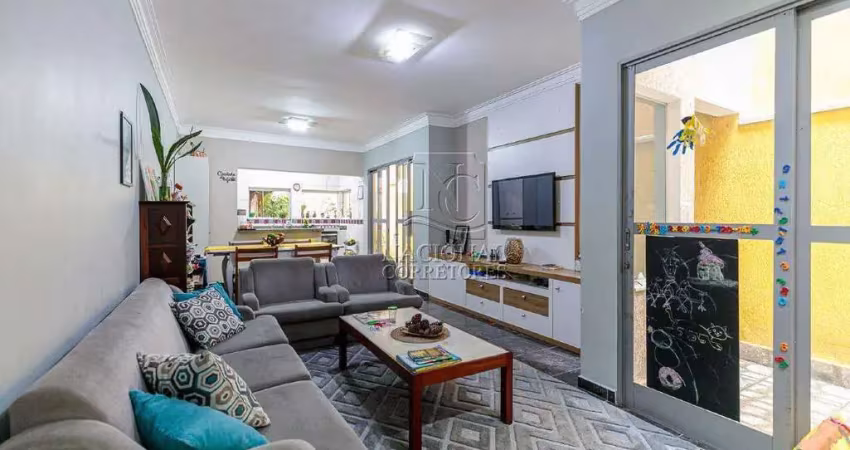 Sobrado com 3 dormitórios à venda, 191 m² - vila pires - santo andré/sp