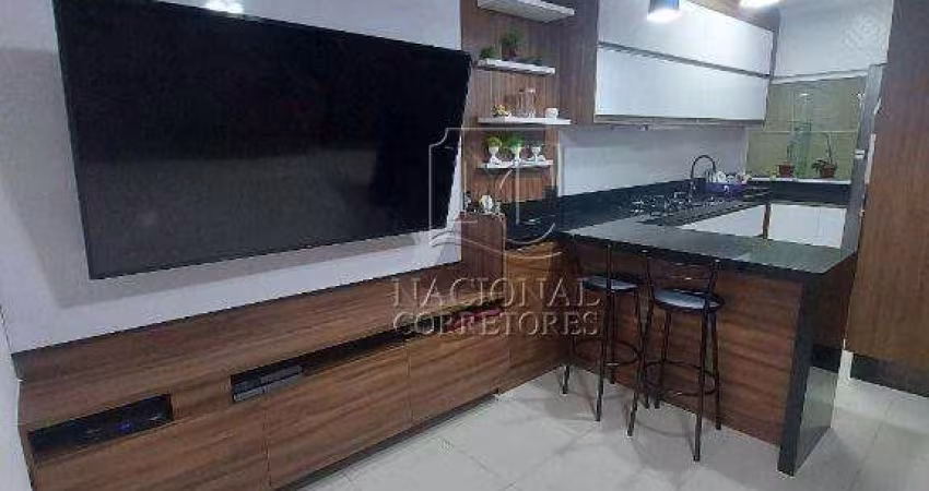 Sobrado com 2 dormitórios à venda, 100 m- Vila Humaitá - Santo André/SP
