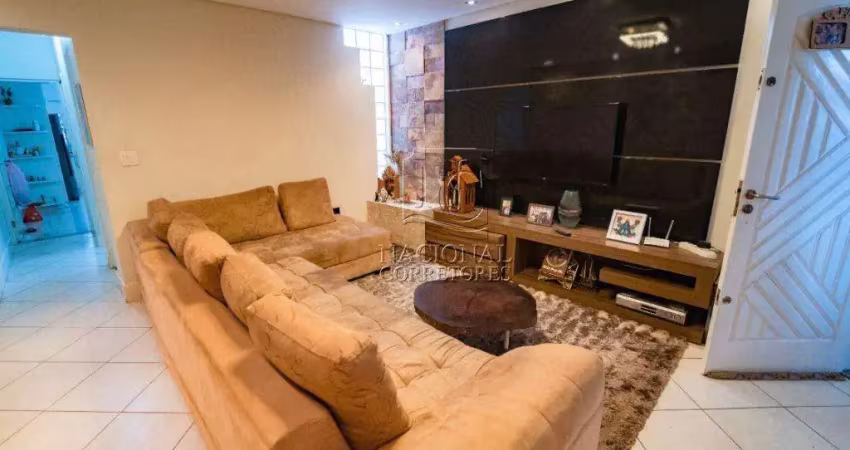Sobrado à venda, 188 m² por r$ 960.000,00 - vila valparaíso - santo andré/sp