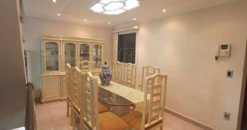 Sobrado com 3 dormitórios à venda, 200 m² - parque das nações - santo andré/sp