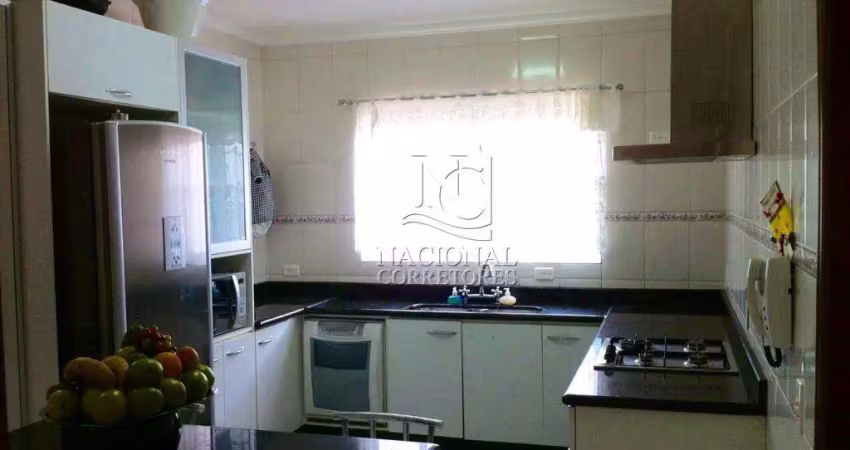 Sobrado com 3 dormitórios à venda, 122 m² - campestre - santo andré/sp