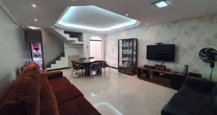 Sobrado com 3 dormitórios à venda, 150 m² por r$ 980.000,00 - vila camilópolis - santo andré/sp