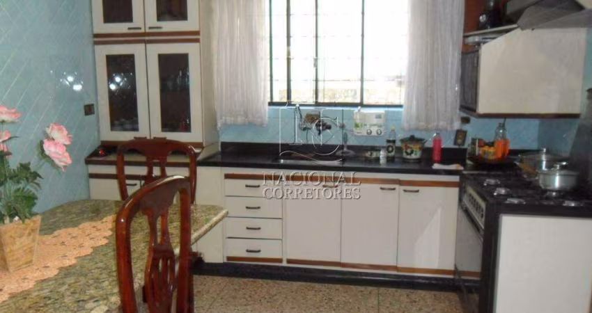 Sobrado residencial à venda, Vila Camilópolis, Santo André.