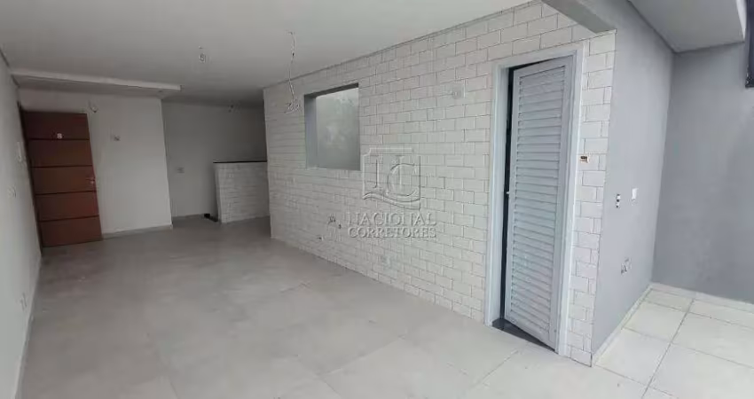 Cobertura com 2 dormitórios à venda, 98 m² por r$ 480.000,00 - jardim santo alberto - santo andré/sp