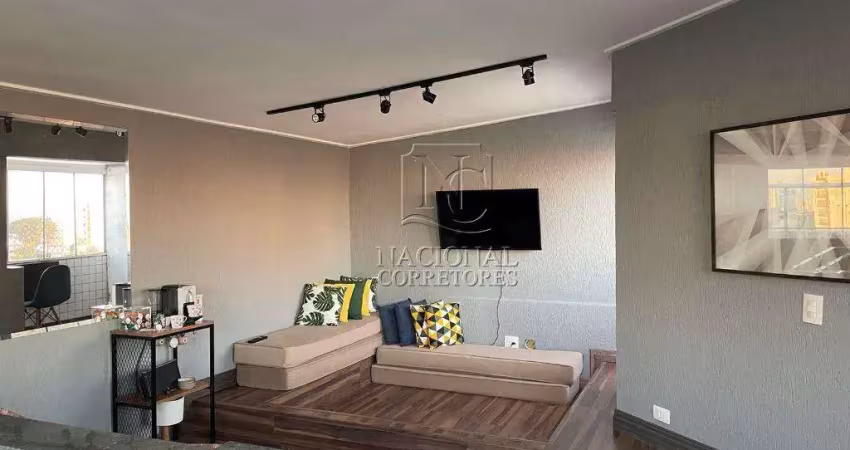 Cobertura com 2 dormitórios à venda, 148 m² por R$ 691.000,00 - Vila Bastos - Santo André/SP