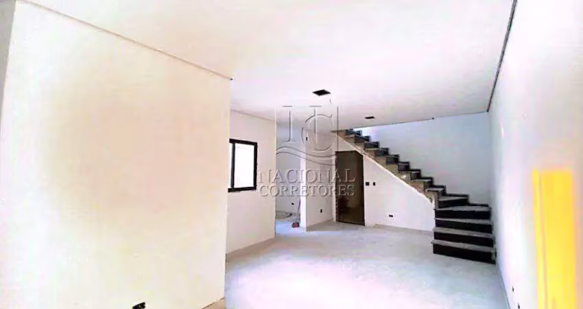Cobertura com 2 dormitórios à venda, 110 m² por r$ 580.000,00 - parque das nações - santo andré/sp