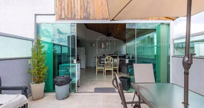 Cobertura com 3 dormitórios à venda, 96 m² por r$ 580.000,00 - parque das nações - santo andré/sp