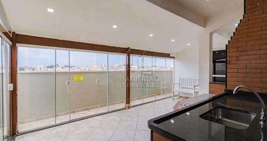 Cobertura com 2 dormitórios à venda, 112 m² por R$ 627.000,00 - Vila Camilópolis - Santo André/SP