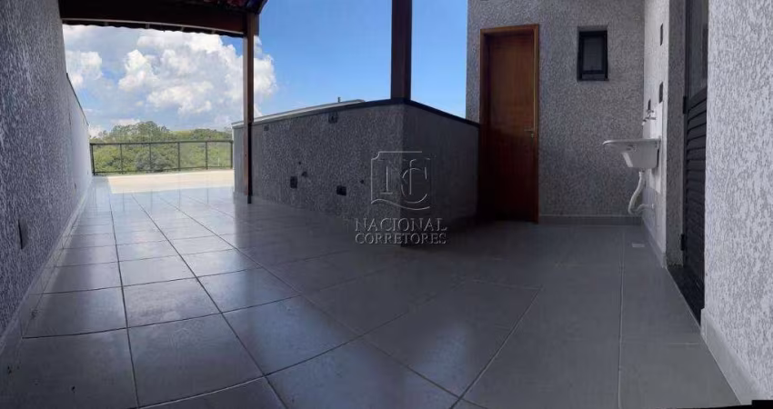 Cobertura com 2 dormitórios à venda, 100 m² por R$ 415.000,00 - Jardim Silvana - Santo André/SP