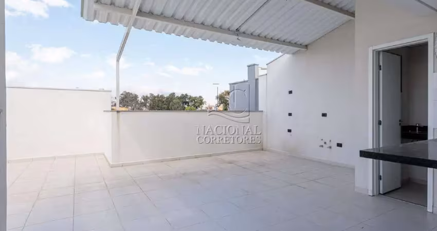 Cobertura com 3 dormitórios à venda, 132 m² por r$ 648.000,00 - vila camilópolis - santo andré/sp