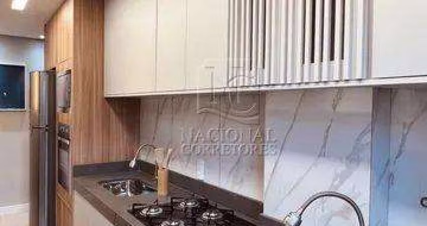 Cobertura com 2 dormitórios à venda, 74 m² por R$ 617.000,00 - Campestre - Santo André/SP