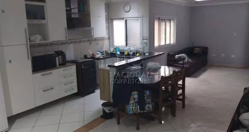 Cobertura com 3 dormitórios à venda, 200 m² por r$ 649.000,00 - vila pires - santo andré/sp