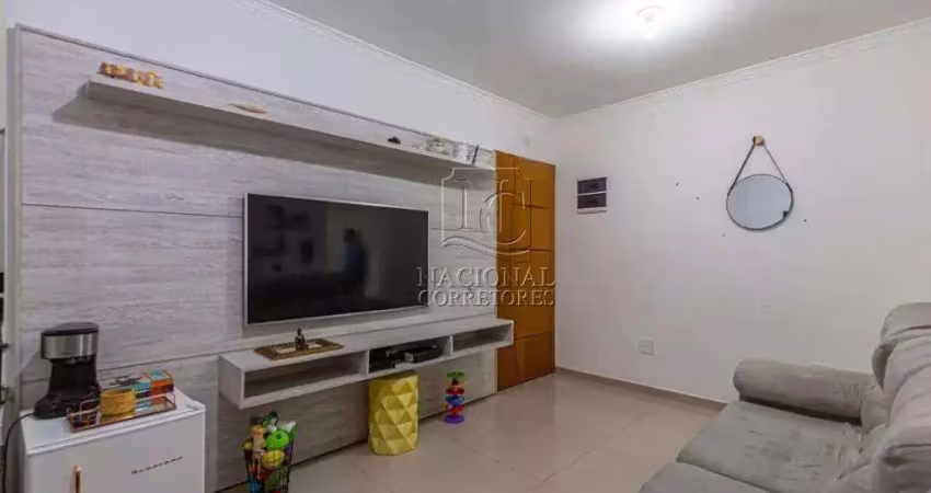Cobertura com 2 dormitórios à venda, 108 m² - jardim ocara - santo andré/sp