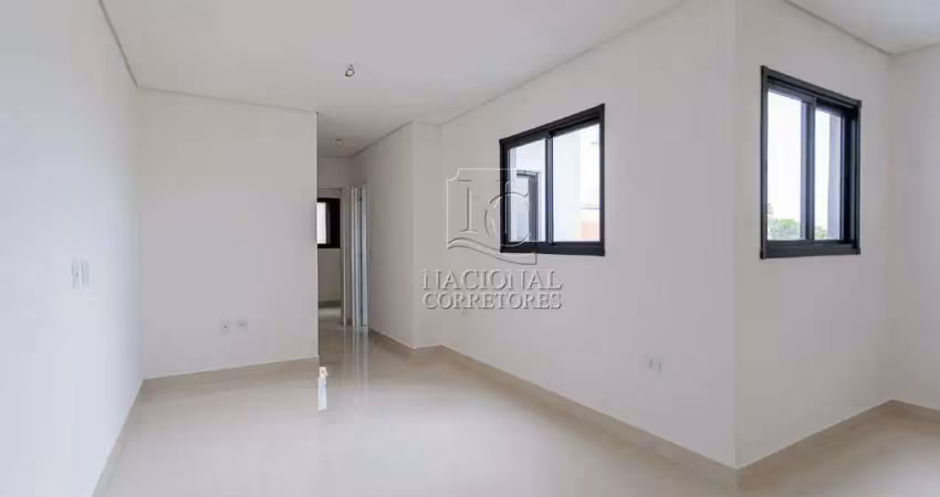 Cobertura com 2 dormitórios à venda, 100 m² - utinga - santo andré/sp