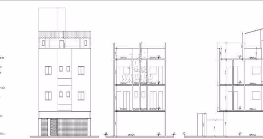 Cobertura com 2 dormitórios à venda, 100 m² por R$ 470.000,00 - Utinga - Santo André/SP