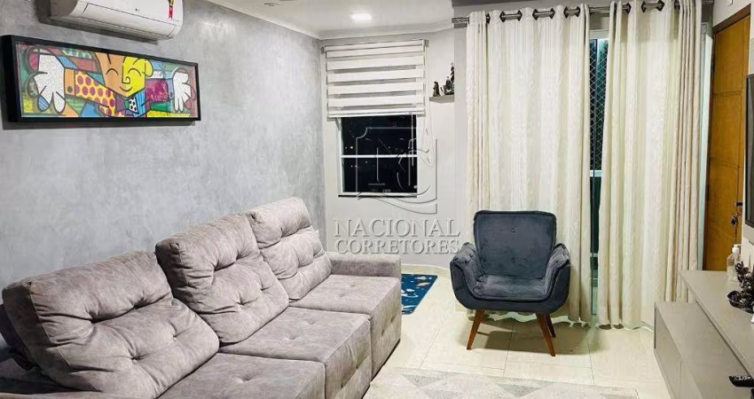 Cobertura com 3 dormitórios à venda, 216 m² - Utinga - Santo André/SP