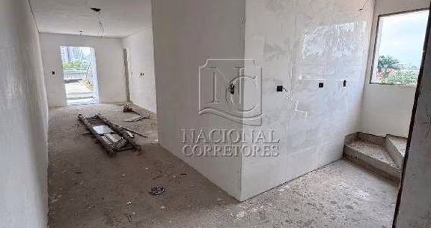 Cobertura com 3 dormitórios à venda, 119 m² por R$ 600.000,00 - Vila São Pedro - Santo André/SP