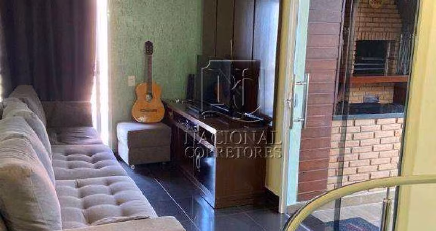 Cobertura com 3 dormitórios à venda, 103 m² por R$ 690.000,00 - Casa Branca - Santo André/SP