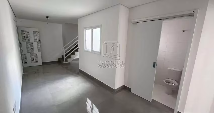 Cobertura com 2 dormitórios à venda, 104 m² por R$ 450.000,00 - Vila Pires - Santo André/SP