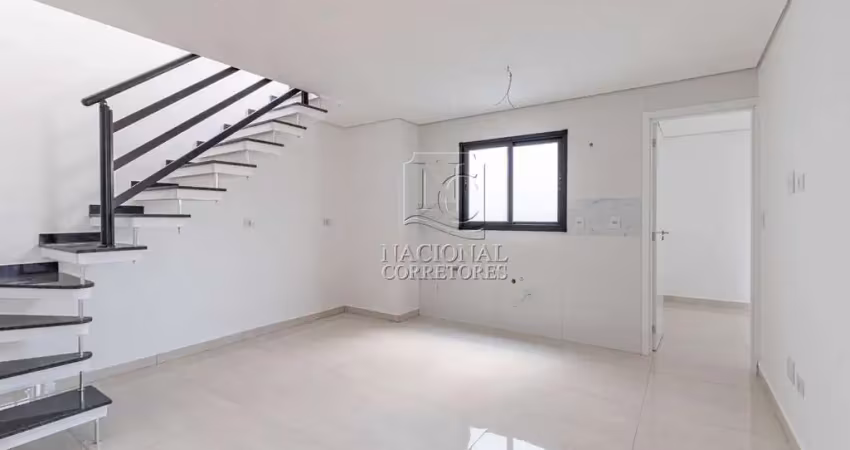 Cobertura sem condominio com elevador pronta para morar, com 2 dormitórios à venda, 88 m²- parque oratório - santo andré/sp