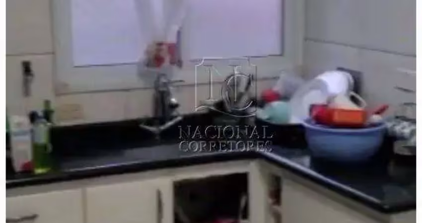 Cobertura com 2 dormitórios à venda, 124 m² - vila alzira - santo andré/sp