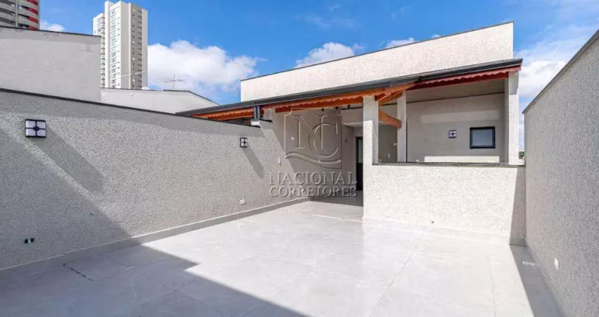 Cobertura com 2 dormitórios à venda, 98 m² por r$ 590.000,00 - campestre - santo andré/sp
