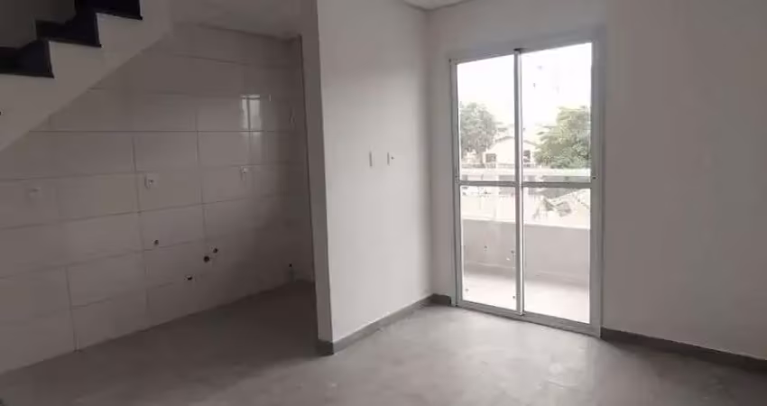 Cobertura com 2 dormitórios à venda, 84 m² por r$ 420.000,00 - parque novo oratório - santo andré/sp