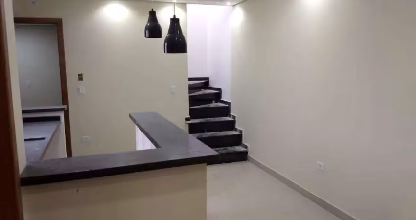 Cobertura com 2 dormitórios à venda, 78 m² por r$ 400.000,00 - parque das nações - santo andré/sp