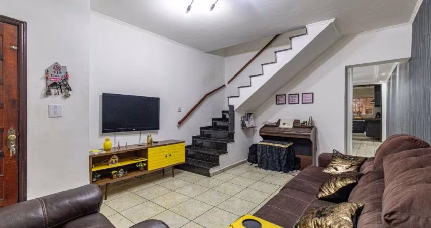 Sobrado com 3 dormitórios, 210 m² - Vila Camilópolis - Santo André/SP