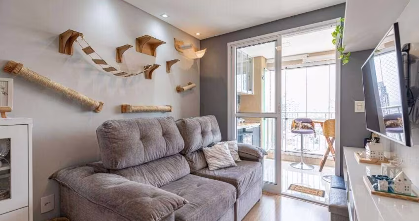 Apartamento à venda, 2 quartos, 1 suíte, 2 vagas, Vila Floresta - Santo André/SP