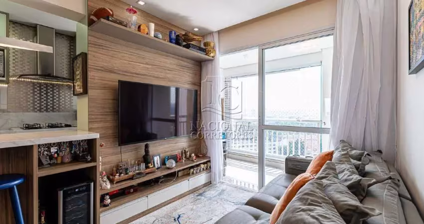 Apartamento à venda, 2 quartos, 1 suíte, 1 vaga, vila homero thon - santo andré/sp