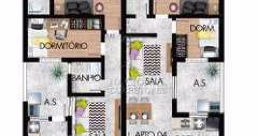 Cobertura Sem Condomínio à venda, 2 quartos, 1 suíte, 1 vaga, Parque das Nações - Santo André/SP
