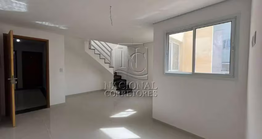 Cobertura sem condomínio à venda, 2 quartos, 1 suíte, 2 vagas, vila valparaíso - santo andré/sp