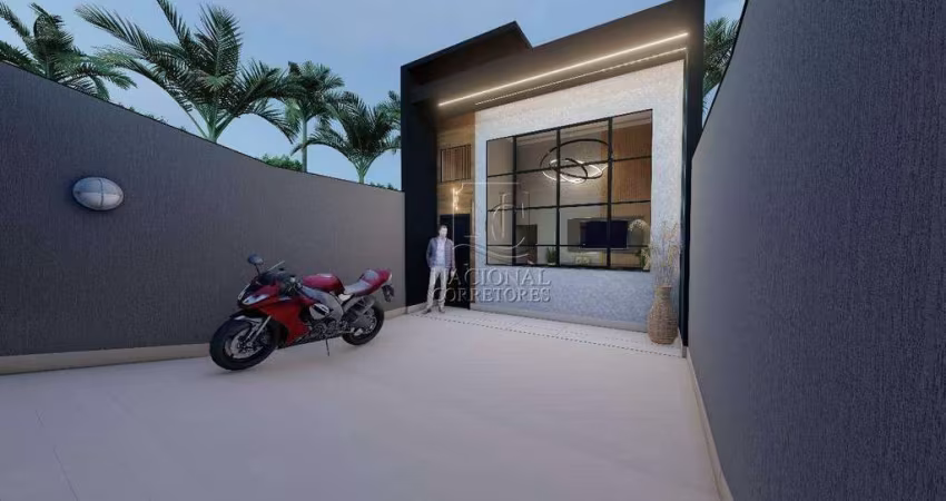 Casa térrea com 03 dormitórios, 1 suíte à venda, 150 m² - Vila Camilópolis - Santo André/SP