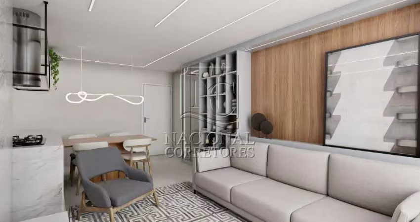 Apartamento garden à venda, 2 quartos, 1 suíte, 1 vaga, jardim - santo andré/sp