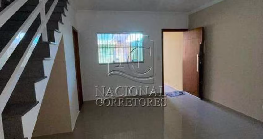 Sobrado à venda, 3 quartos, 1 suíte, 2 vagas, Vila Linda - Santo André/SP