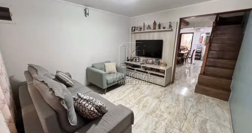 Sobrado à venda, 2 quartos, 1 vaga, vila são pedro - santo andré/sp