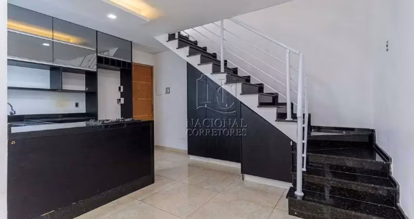 Cobertura à venda, 2 quartos, 1 vaga, vila linda - santo andré/sp