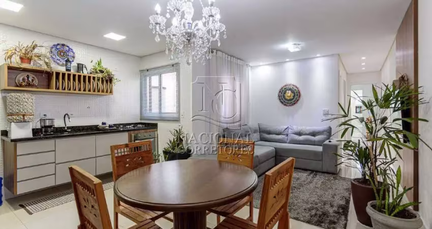 Cobertura sem condomínio à venda, 2 quartos, 1 suíte, 2 vagas, vila valparaíso - santo andré/sp