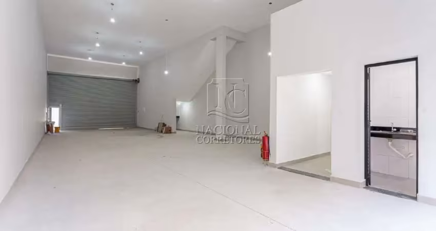 Salão comercial térreo para locação no parque capuava