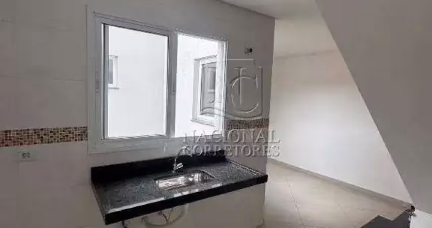 Cobertura sem condomínio à venda, 2 quartos, 1 vaga, parque joão ramalho - santo andré/sp