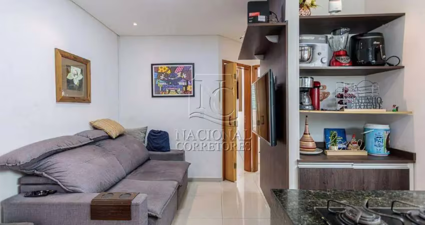Cobertura sem condomínio para aluguel, 2 quartos, 1 suíte, 1 vaga, campestre - santo andré/sp